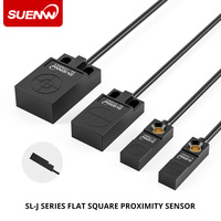 Sensor Proximitas Induktif SL-J5MP1 Tipe Flat PNP Tanpa 3-kabel Jarak Deteksi 5mm Sensor Saklar Proximitas Kapasitif