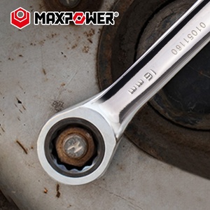 MAXPOWER 12PCS 12 Pt 72-Tooth Ratcheting Combination Wrench <strong>Spanner</strong> <strong>Set</strong> - Product Image 5