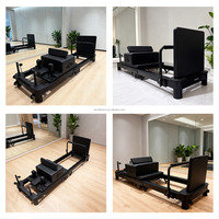 Cama de Pilates Plegable de Aluminio Premium OEM ODM, Máquina de Pilates Comercial para Estudio, Gimnasio y Fitness en Casa