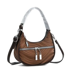 Nouveau style <span class=keywords><strong>Sac</strong></span> <span class=keywords><strong>à</strong></span> <span class=keywords><strong>main</strong></span> de soirée en PU avec fermeture éclair, <span class=keywords><strong>Sac</strong></span> <span class=keywords><strong>à</strong></span> bandoulière tendance de grande valeur, <span class=keywords><strong>Sac</strong></span> <span class=keywords><strong>à</strong></span> <span class=keywords><strong>main</strong></span> croisé léger de grande capacité en forme de croissant - Product Image 2