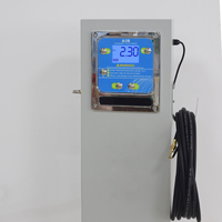 Nouvel Gonfleur de Pneus Automatique Vertical Indispensable avec Construction Métallique et Moniteur de Pression des Pneus pour une Utilisation Rapide et Facile