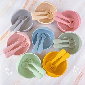 Bol Escargot + Couverts Spirale + Sac Anti-<span class=keywords><strong>Bave</strong></span> + Assiette Couronne + Gobelet à Paille 2-en-1, Ensemble Boîte à Lunch pour Enfants - Product Image 3