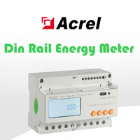 Compteur d'énergie triphasé Acrel à montage sur rail DIN, connexion directe 10(80)A, RS485 Modbus-RTU, précision 0.5S, photovoltaïque