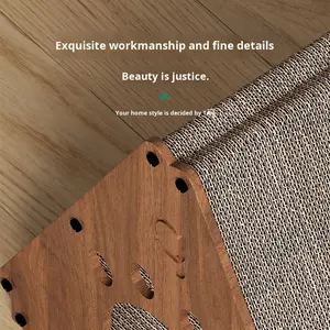 Griffoir pour chat triangulaire écologique de qualité supérieure moderne, vente en gros, maison pour animaux de compagnie pour les grands chats à la maison - Product Image 3