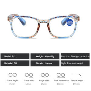 Gafas de Lectura para Mujer con Bloqueo de Luz Azul, Modernas, Coloridas, con Logotipo Personalizado, Anti Fatiga Ocular, para Oficina y Hogar, Venta al Por Mayor - Product Image 3