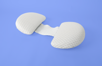 Oreiller de grossesse en mousse à mémoire de forme réglable et portable OEM/ODM avec thérapie lavable pour le confort du corps