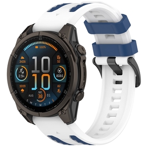 <span class=keywords><strong>Bracelet</strong></span> en silicone Quickfit 22 mm 26 mm pour montre connectée Garmin <span class=keywords><strong>Fenix</strong></span> 8 47 mm/7s Pro/6S Pro/<span class=keywords><strong>5s</strong></span> Plus, réglable en caoutchouc Easyfit CHARM - Product Image 3