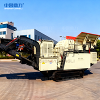 Máquina Móvil de Fabricación de Arena para Minería, Producción In Situ, Sin Transporte, Proyecto Minero en el Extranjero