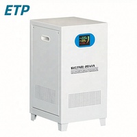Stabilisateur de tension automatique monophasé 10 kVA AC 220 V en cuivre TND SVC LED 50 Hz avec homologation CE