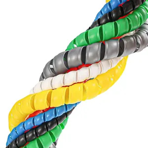 Cable spiral band wiring wrapping band cable management wire protector