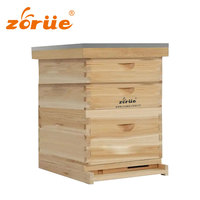 Nouveaux produits - Prix usine - Ruche en bois de sapin/pin de Nouvelle-Zélande - Boîte à ruches Langstroth 10 cadres - Nid d'abeilles