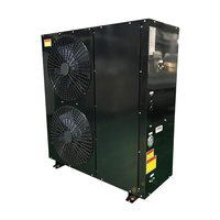A +++ classe 220V, 8kw, 12kw, 16kw, 20kw, pompe à chaleur divisée, onduleur air-eau, énergie plus, avec compresseur rotatif de marque célèbre