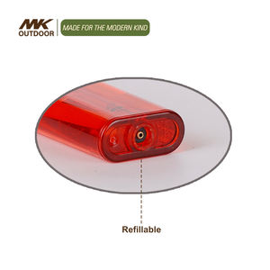Briquet à gaz MK en plastique, briquet à double arc, briquet rechargeable, briquet à gaz butane pour cigarettes - Product Image 4