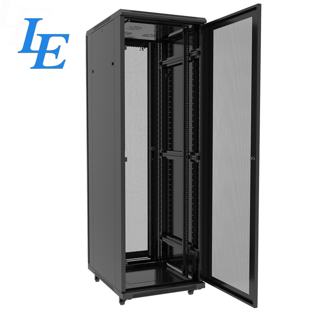 Liquid Cooled 19 Inch 42U Server Rack Patch Data Cabinet IP20 Protection SPCC Steel Powder Coated IEC297-2 Standard Stock 800kg