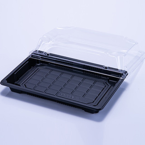 Dùng Một Lần <span class=keywords><strong>Sushi</strong></span> Bento Bao Bì Cấp Thực Phẩm Vật Nuôi Hình Chữ Nhật <span class=keywords><strong>Sushi</strong></span> Container Box Với Nắp Cá Hồi <span class=keywords><strong>Sushi</strong></span> Takeaway Hộp - Product Image 5