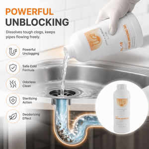 Detergente <span class=keywords><strong>Liquido</strong></span> <span class=keywords><strong>per</strong></span> Scarichi Bagno 1000ml <span class=keywords><strong>per</strong></span> Doccia, Capelli, Residui di Sapone e Manutenzione Anti-Intasamento - Product Image 4