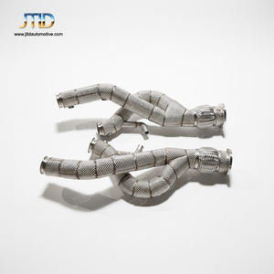 Collecteur d'échappement haute performance en acier inoxydable T304 pour Lamborghini Revuelto V12 hybride, collecteur d'échappement de course soudé TIG (Decat) - Product Image 1