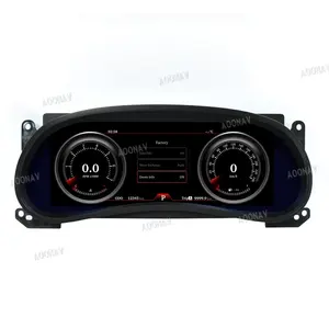 吉普牧马人JK 2011-2017液晶速度计仪表板显示面板虚拟驾驶舱Linux操作系统的汽车数字集群仪表