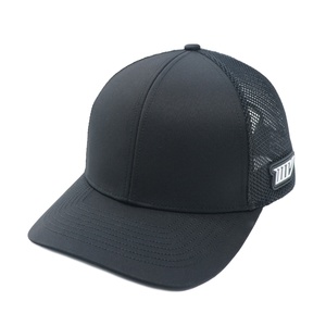 Gorra Trucker Negra Personalizada de 6 Paneles para Adultos, Algodón y Poliéster, Logotipo Bordado en 3D, Diseño con Imagen Elegante, para Deportes al Aire Libre y Ciclismo - Product Image 3