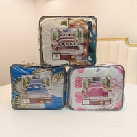 Juego de Manta Sherpa Borrego King Size de 3 Piezas, Cálida y Afelpada para Invierno, para el Mercado de EE. UU. y Canadá
