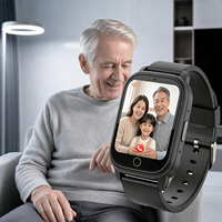 VFA109S 4G SOS-Anruf GPS-Tracker Smartwatch für Senioren und Kinder Gesundheitsdatenüberwachung Täglicher Monitor Sturzerkennung Armband für Ältere