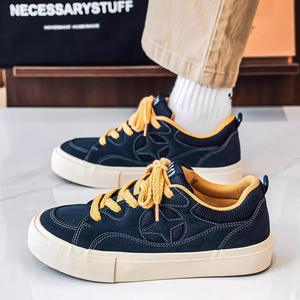 Nouvelles baskets décontractées pour hommes 2025 – Chaussures de sport en toile à plateforme de haute qualité, style skateboard, pour jeunes et écoliers, idéales pour la marche - Product Image 2