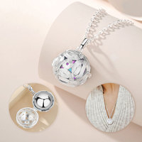 Changda arbre de vie urne crémation bijoux creux mémorial médaillon cendres urne cendres souvenir collier