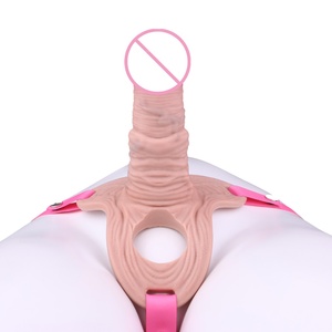 Hollow Horse <b>Dildo</b> Male Chastity Cage for Couple Wearable Penis Lock Device BDSM Adult Bondage Game Comfortable Strap on Sex Toy - Product Image 5