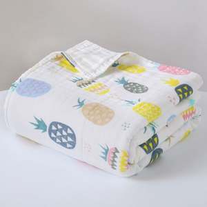 Prix d'usine 100% coton biologique écologique couverture d'emmaillotage pour bébé à motifs de dessins animés personnalisés serviette tissée douce - Product Image 2