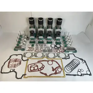 D934 D934S Liner Kit With Cylinder Gasket Piston Ring Engine Bearing Valves For Liebherr Diesel Engine Parts