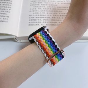 <span class=keywords><strong>Bracelet</strong></span> de montre connectée XKS Ultra2 de luxe en nylon tressé, largeur de <span class=keywords><strong>bracelet</strong></span> 41 mm, compatible S9, iWatch 9, 8, 7, 6, 5, 4, boucle à fermoir moulée sur mesure - Product Image 5