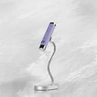 Lampe de séchage d'ongles intelligente AI G3 avec capteur intelligent, lumière de polymérisation rapide, support flexible col de cygne et rechargeable