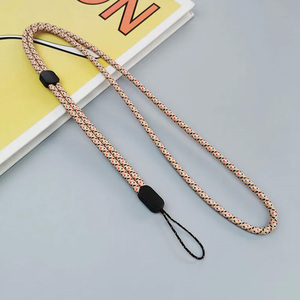Cou lanière chaîne longue poignée lanière téléphone portable sangle pour clé USB porte-clés ID porte-<span class=keywords><strong>Badge</strong></span> bricolage accrocher corde - Product Image 2