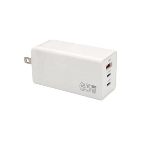 <span class=keywords><strong>Chargeur</strong></span> <span class=keywords><strong>rapide</strong></span> GAN 65W d'origine avec prises interchangeables pour ordinateur portable, <span class=keywords><strong>iPhone</strong></span>, <span class=keywords><strong>Samsung</strong></span> - Product Image 1
