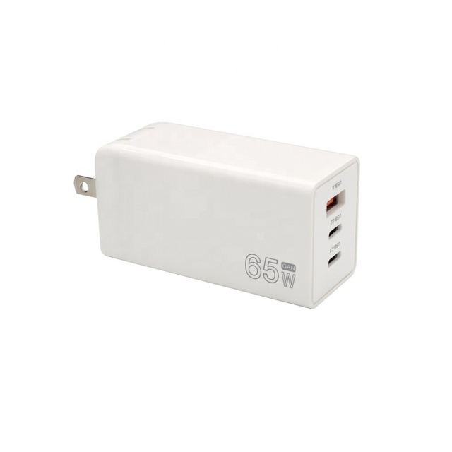 Original  65W GAN Fast Charger with Interchangeable Plugs for Laptop iPhone Samsung