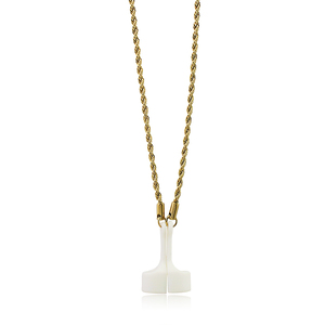 <span class=keywords><strong>Moda</strong></span> punk novedad Cadena de cuerda de acero inoxidable para Airpods colgantes anticaída cadena regalo collares de <span class=keywords><strong>moda</strong></span> mujer envio gratis - Product Image 2