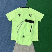 Camiseta de Fútbol Personalizada para Hombre, Transpirable, Manga Corta, 100% Poliéster