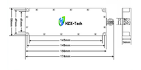 Module numérique HZX-Tech 250KHZ 100W 200-5900 nose LORA