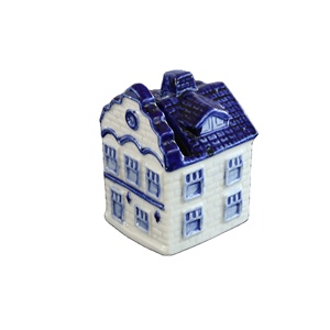 <strong>Custom</strong> Modern Ceramic Tabletop Decoration <strong>Christmas</strong> <strong>Village</strong> <strong>Houses</strong> Candle or LED - Product Image 1