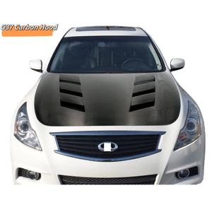 MRD G37 G35 G25 Capô de carbono para Infiniti Q37 G35 G25 2007-2013 tampa do motor