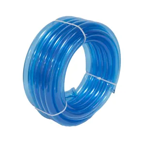 High Quality Blue Color Soft PVC Transparent Hose Plastic Water Pipes Tubes