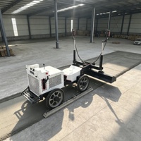 Niveleuse laser à béton autopropulsée de haute précision Paramount Plus avec moteur et engin pour une pose efficace de sols en béton