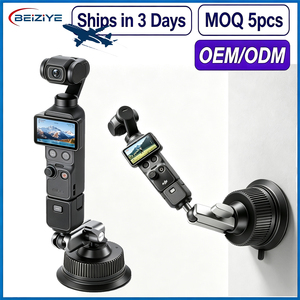 360 °   Supporto a ventosa rotante per auto per GoPro 13 12 con filettatura da 1/4 di pollice, compatibile con DJI Osmo Pocket 4, Pocket 4 <span class=keywords><strong>Pro</strong></span>, Pocket 3 - Product Image 1