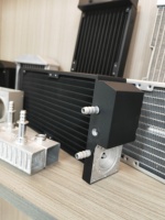 Radiateur d'eau en aluminium d'ordinateur de refroidissement par eau de radiateur de ventilateur de refroidisseur de processeur