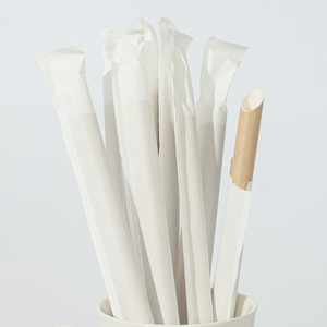Pailles à boire <span class=keywords><strong>en</strong></span> papier de haute qualité et durables avec une <span class=keywords><strong>construction</strong></span> écologique sans plastique - Product Image 2