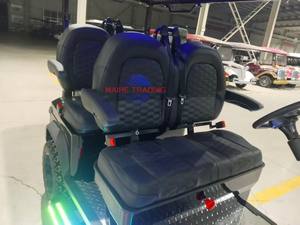 Voitures électriques de haute qualité Club Car Premium noires pour les aéroports et les zones touristiques avec phares LED - Product Image 5