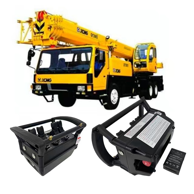 DC24V Industrial Wireless Remote Control System 4 Joysticks Waterproof Transmitter Receiver for Truck Crane