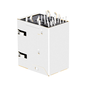 Đầu Nối RJ45 Một Cổng 1840029-1 Với Cổng USB Kép LPJU4203A64NL - Product Image 4