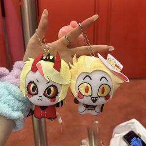 Série de fantaisie transfrontalière Hell Inn Doll Vokes Personnage en polyester de 10 cm pour pendentif Alastor Heske Emballage en sac en filet unisexe - Product Image 3