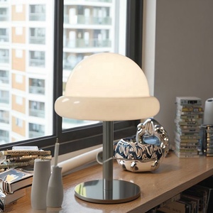 Lampada da Tavolo <span class=keywords><strong>LED</strong></span> per Soggiorno, Lampada da Scrivania con Paralume, Lampada da Comodino per Studio, Decorazione per Casa e Ufficio, Luce Notturna - Product Image 1